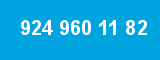924 960 11 82 924 960 11 82